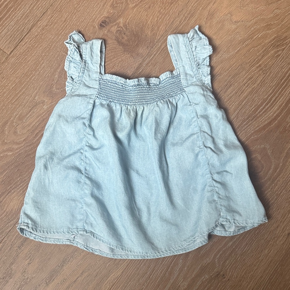 ⚡️OshKosh B'gosh Light Gray Ruffled Skort